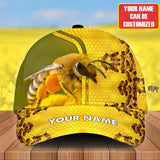 Joy Corners Personalized Name Honey Bee Pattern 9