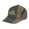 Joycorners Personalized Name Wooden Pattern Trucker Classic Cap