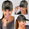 Joycorners Personalized Name Wooden Pattern Trucker Classic Cap