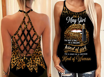 Joycorners Personalized Name I'm A May Girl I'm Not A One In A Million Kind Of Girl I'm A Once In A Lifetime All Over Printed 3D Shirts