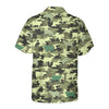 Joycorners CAMOUFLAGE COW All Printed 3D Hawaiian Shirt