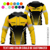Joycorners Personalized Name And Text All Over Printed Hoodie