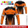 Joycorners Personalized Name And Text All Over Printed Hoodie