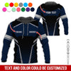 Joycorners Personalized Name And Text All Over Printed Hoodie