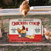 Personalized Chicken Fresh Eggs Free Range Customized Classic Metal Signs