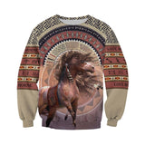 Joycorners Native American Horse All Over Printed 3D Shirts