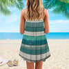 Joycorners Sea Turtles And Into The Ocean I Go, To Love My Mind & Find My Soul All Printed 3D Spaghetti Strap Summer Dress