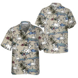 Joycorners GOAT ISLAND PATTERN All Printed 3D Hawaiian Shirt