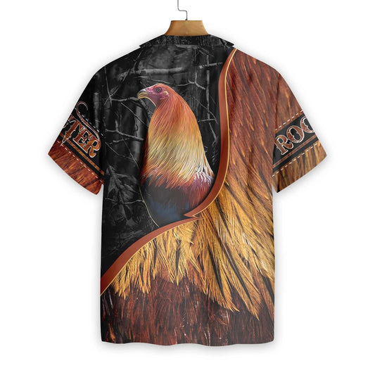 Joycorners ROOSTER ON THE FARM All Printed 3D Hawaiian Shirt