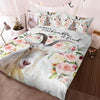 Goat Floral Bedding Set