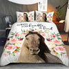 Horse Floral Bedding Set