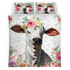 Brahman - Happy Farm Cattle Floral Bedding Set