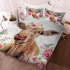 Charolais - Happy Farm Cattle Floral Bedding Set
