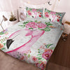 Flamingo - Happy Farm Cattle Floral Bedding Set