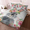 Rabbit - Happy Farm Cattle Floral Bedding Set