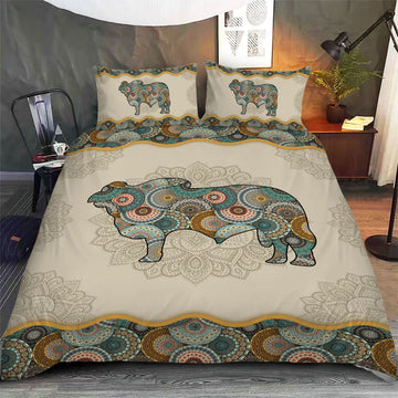 Mandala Love Brahman Cattle Bedding Set