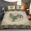 Mandala Love Chicken Bedding Set