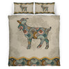 Mandala Love Goat Bedding Set