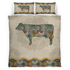 Mandala Love Hereford Cattle Bedding Set