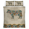 Mandala Love Holstein Cattle Bedding Set