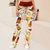 Joycorners Cowboy Pattern 2 3D Printed Wide Leg Long Pants