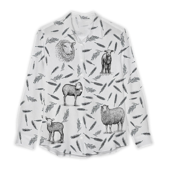 Joycorners LAMB PATTERN Casual Shirt