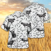 Joycorners CHAROLAIS PATTERN All Printed 3D Hawaiian Shirt