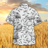 Joycorners PIG PATTERN All Printed 3D Hawaiian Shirt