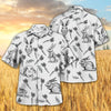 Joycorners RABBIT PATTERN All Printed 3D Hawaiian Shirt