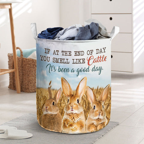 Joycorners Rabbit - It's Been A Good Day Laundry Basket