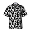 Joycorners COW PRINT SEAMLESS PATTERN All Printed 3D Hawaiian Shirt