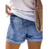 Joycorners Ripped Jean Shorts