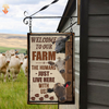 Joycorners Personalized Name Murray Greys Cattle Welcome to our farm All Printed 3D Metal Sign