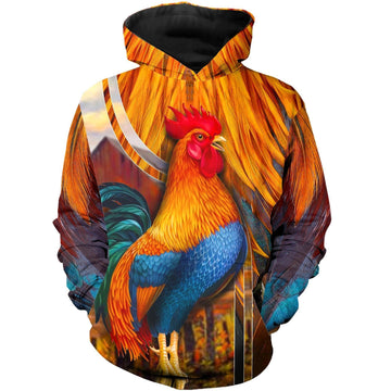 Joycorners Chicken Farmer Orang 3D Shirt