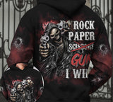 Joycorners Rock Paper Gun All Over Printed 3D Shirts