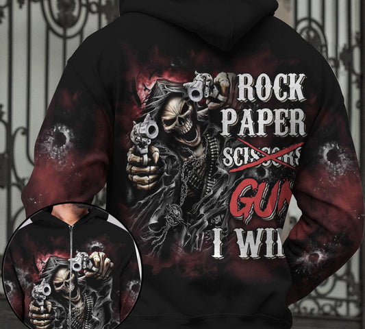 Joycorners Rock Paper Gun All Over Printed 3D Shirts