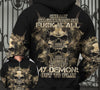 Joycorners Demon Skull Let My Demons Out To Play All Over Printed 3D Shirts