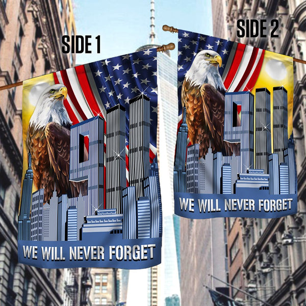 Joycorners 9.11 Day We Will Never Forget Flag America Patriot Day All Printed 3D Flag