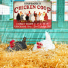 Personalized Chicken Coop I Only Want Chickens Custom Classic Metal Signs