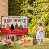Joycorners Customized Name Hen House Fresh Butt Nuggets All Printed 3D Metal Sign