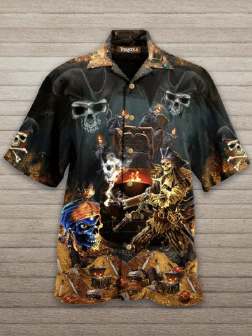 Joycorners Pirate 20 All Printed 3D Hawaiian Shirt