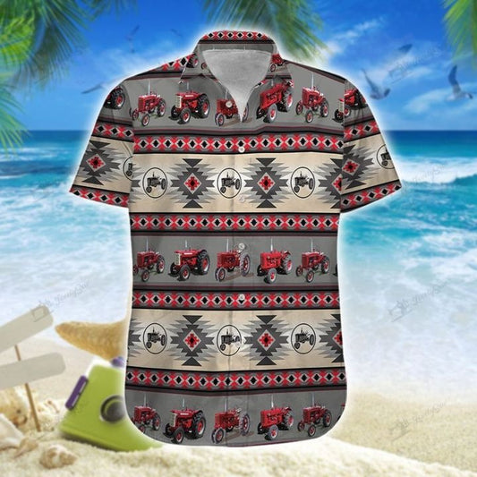 Joycorners Tractors 1 All Printed 3D Hawaiian Shirt