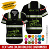 Joycorners Custom Name and Department Olive Drab Truck Uniform All Over Printed 3D Shirts