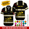 Joycorners Custom Name and Department Yellow Truck Uniform All Over Printed 3D Shirts