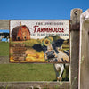 Farm Cattle Metal Signs Farmhouse Life Is Better On The Farm Custom Classic Metal Signs