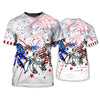Joycorners Independence Day Little Turtles Celebration All Over Printed 3D Shirts