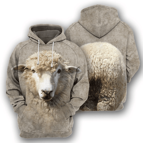 Sheep 3D All Over Printed Hoodie