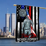Joycorners 9.11 Never Forget Flag America Patriot Flag Patriot Day Never Forget All Printed 3D Flag