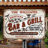 Personalized Grilling Proudly Serving You Bring Customized Classic Metal Signs