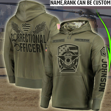Joycorners Personalized Corrections Officer 3D Design All Over Printed